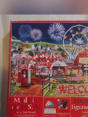 SunsOut "Made in the U.S.A." - 1000 Piece Jigsaw Puzzle